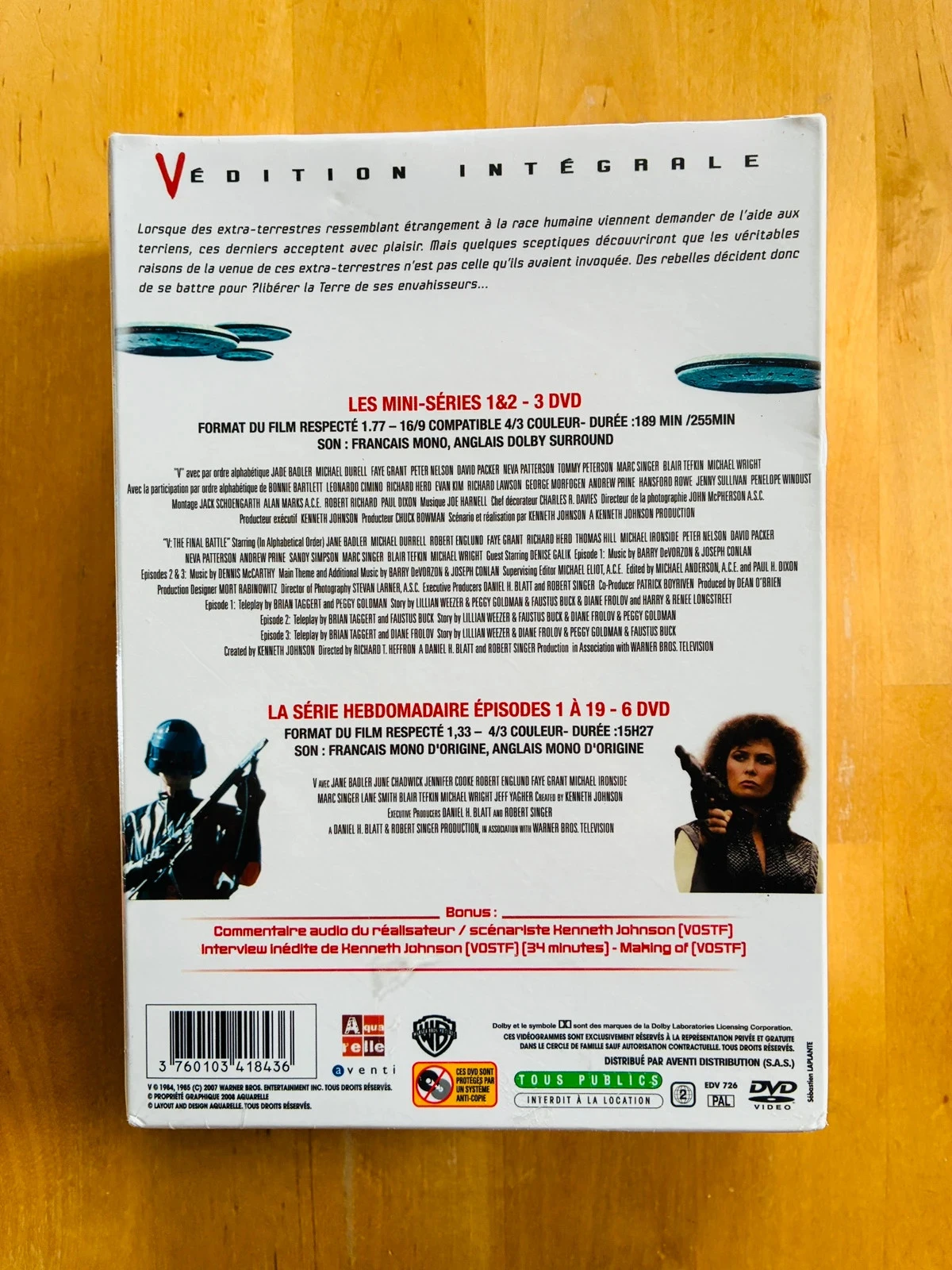 Coffret DVD intégrale série V. – photo 4